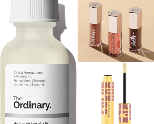 My fav beauty products cover photo collage