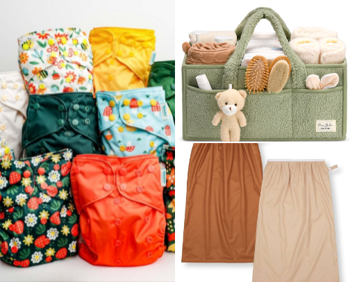 Everything You Need to Start Cloth Diapering (The Easy Way) cover photo collage