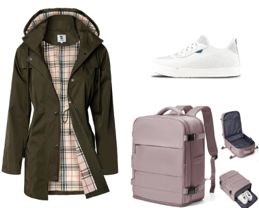 Essentails I took for my 10 day trip to Scotland in October cover photo collage