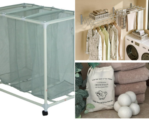 Laundry & Cleaning Hacks: Effortless Home Maintenance cover photo collage