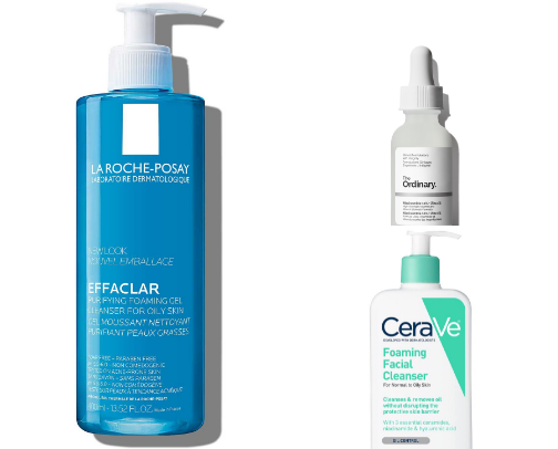 Clear Skin Essentials ✨ (My Acne-Safe Must-Haves) cover photo collage
