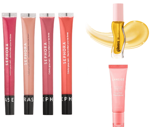 lip products 👄 cover photo collage