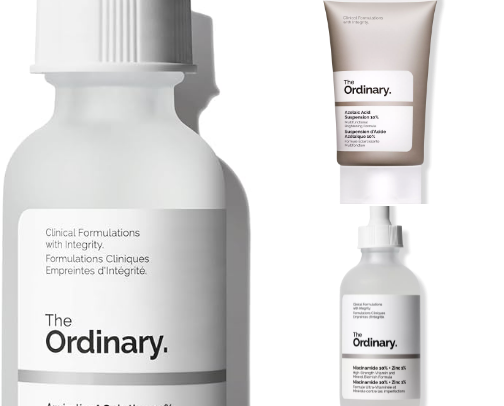 The Ordinary products🧴 cover photo collage