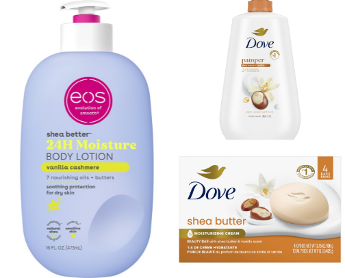 Your vanilla shower & body routine cover photo collage