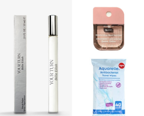 What’s in my bag cover photo collage