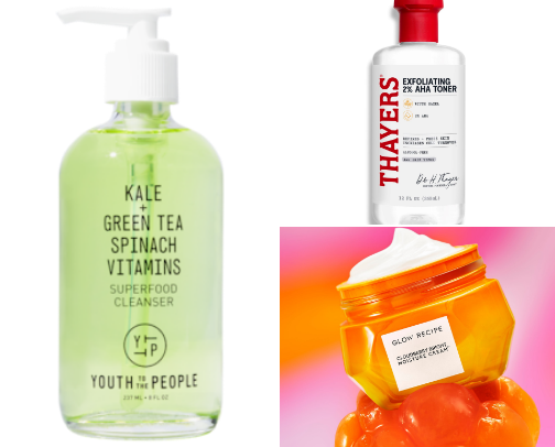 Products I use morning and night, the best quality products that make a difference! cover photo collage