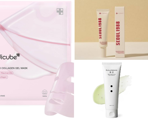 Korean Skincare ESSENTIALS😌 cover photo collage
