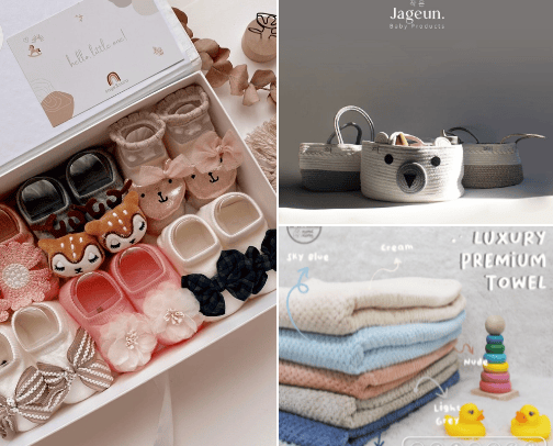 Newborn Essentials cover photo collage