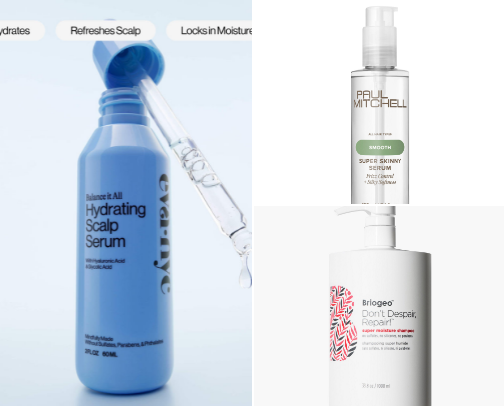 My faaaaav hair care products that i swear by! cover photo collage