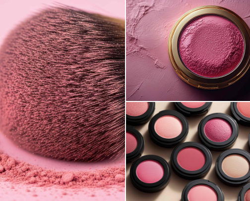 My Favorite Healthier Makeup Finds - Blush Edit cover photo collage