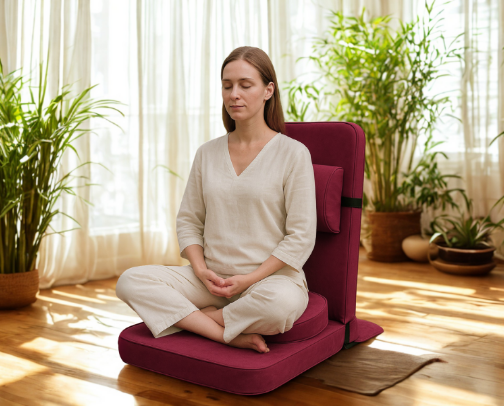 Everything you need for a peaceful meditation routine 🤍 cover photo collage