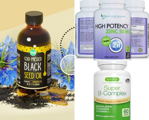 Supplements for clearing your skin boosting immune system cover photo collage