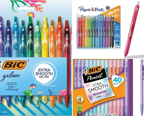 BEST school and office supplies cover photo collage