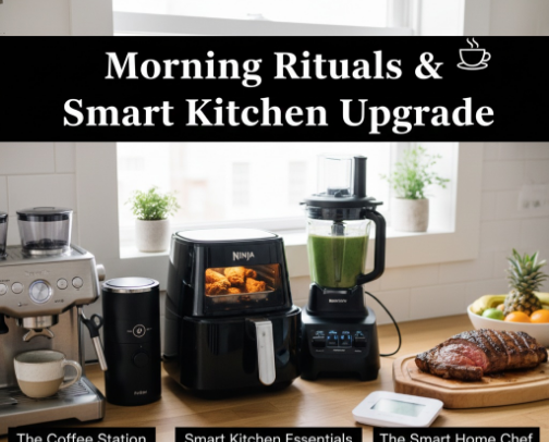 The Best Coffee & Kitchen Gadgets cover photo collage