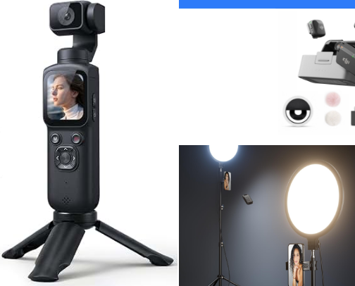 🎥Creator Essentials I Actually Use cover photo collage