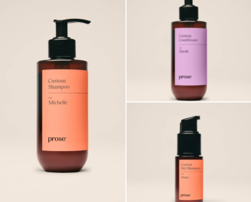 Prose-truly custom haircare and skincare cover photo collage