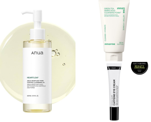 Must have products for GLASS SKIN✨ cover photo collage