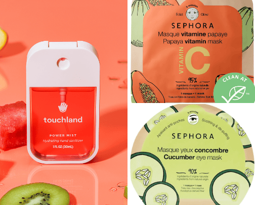 skincare cover photo collage
