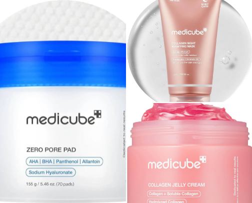 Skincare cover photo collage