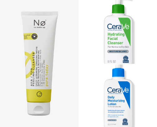 Skin First – A curated selection of skincare essentials cover photo collage