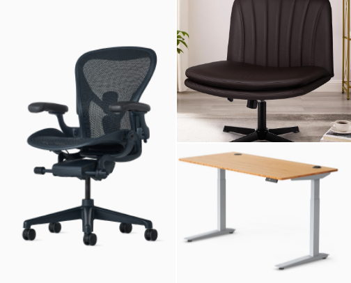 The Ultimate Aesthetic & Ergonomic WFH Setup cover photo collage