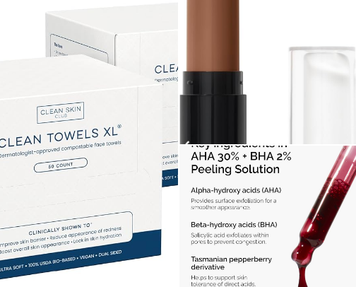 My favorite beauty products cover photo collage