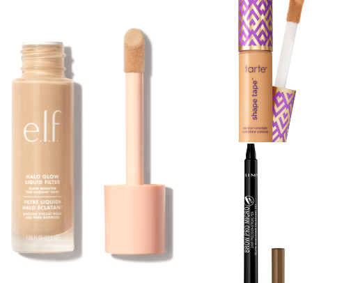 Best make up items for natural looking makeup but that can be built to full coverage cover photo collage