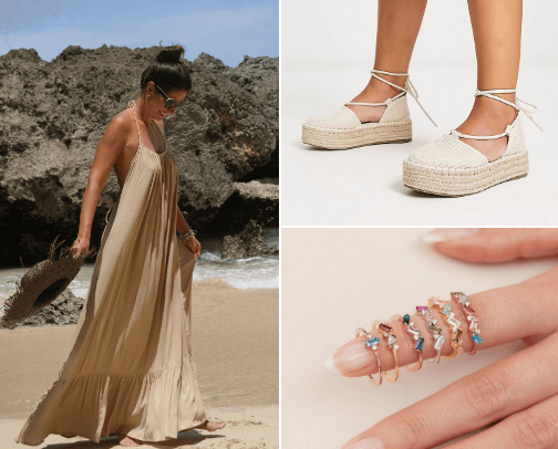 🛍 OUTFITS & ACCESSORIES cover photo collage