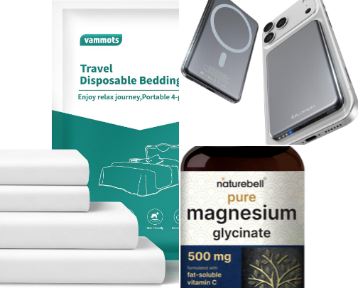 Travel Essentials 🧳 cover photo collage