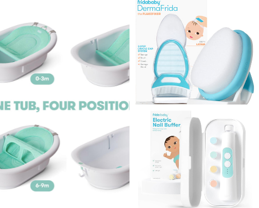 Must Haves Frida Baby Products cover photo collage