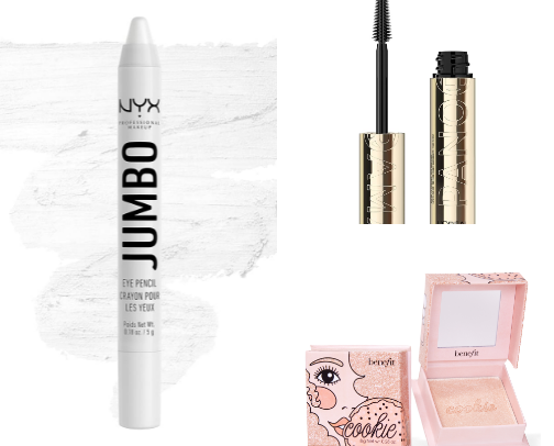 My go-to everyday make up products cover photo collage