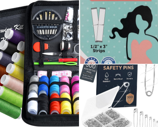 Wedding Day SOS: The Ultimate Emergency Kit Checklist cover photo collage