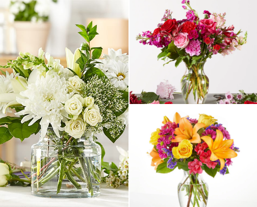 Flower bouquets 💐🌺✨ cover photo collage