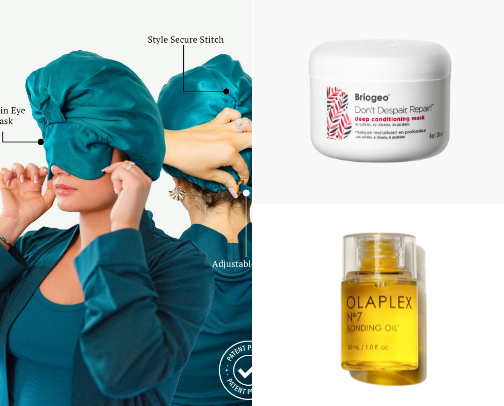 CURLY hair essentials! not always straightforward 😉 cover photo collage