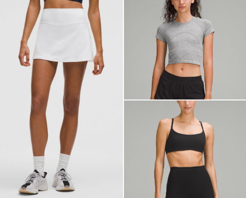 lululemon must haves! cover photo collage