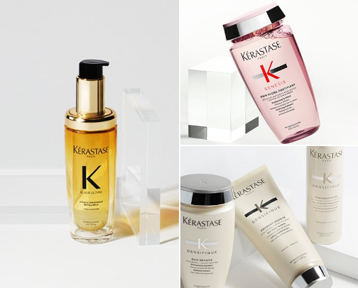 Hair repair cover photo collage