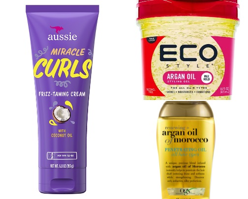 Curly Hair, Don’t Care: My 99% Frizz-Free Routine! cover photo collage