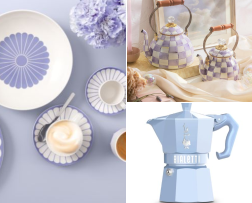 I want a blue kitchen! cover photo collage