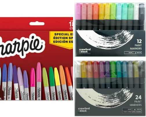 Arts-and-crafts supplies! For younger and older audience. 🖍️🖌️🎨 cover photo collage