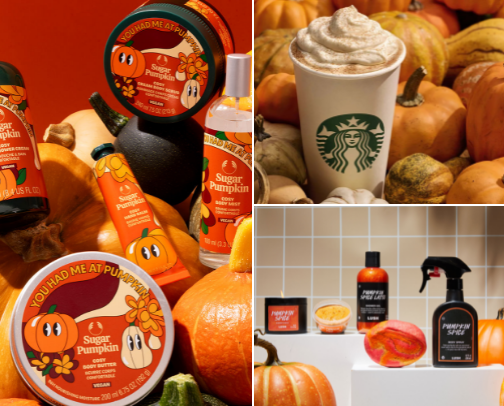 Cosy girl era essentials ☕️🎃🍂 cover photo collage