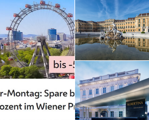 Places to visit in Vienna cover photo collage