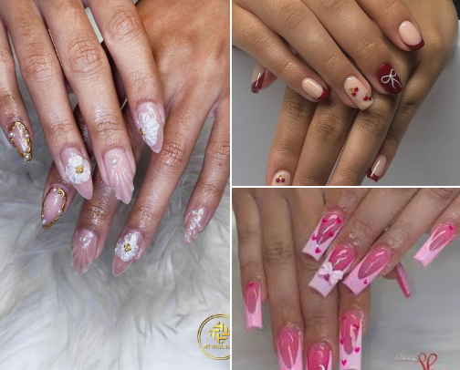 Nails worth attention cover photo collage