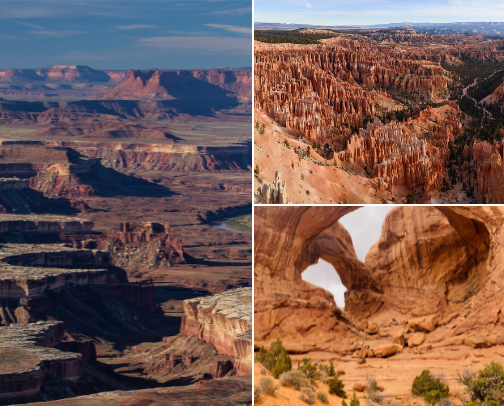The best of Utah cover photo collage