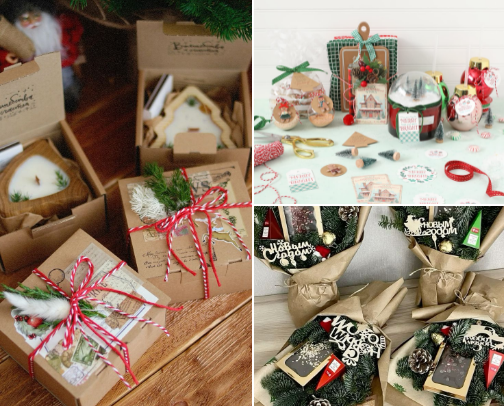 Gift Wrapping Ideas. Perfect fot xmas! cover photo collage