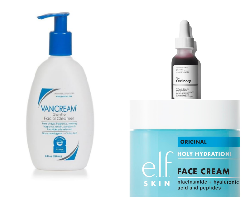 Skincare favs cover photo collage
