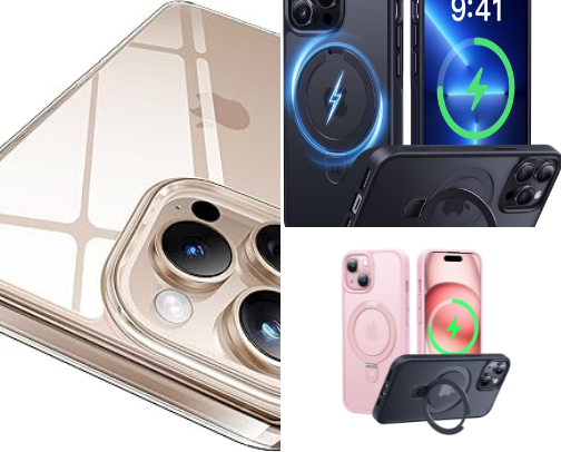 CASEKOO Iphone  Magnetic Case cover photo collage