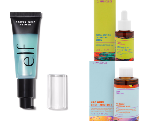 Beauty Products cover photo collage