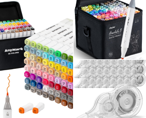 Chely's school/art favorites cover photo collage