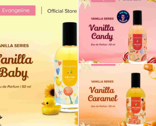 Parfum Evangeline - Parfum Wanita dan Pria Tahan Lama Sepanjang Hari cover photo collage