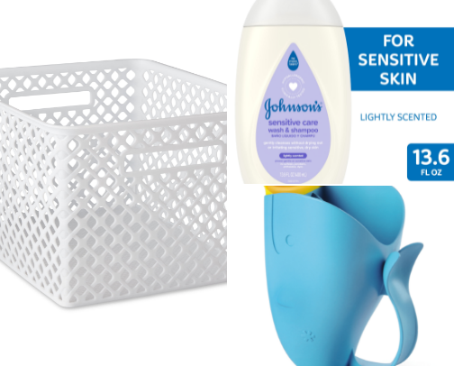 baby bath time buys! 🧼🫧 cover photo collage